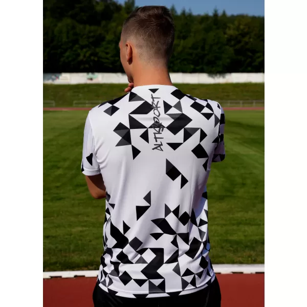  Pánské funkční triko premium ALTISPORT VOJ/ALM108TR01 BÍLÁ 