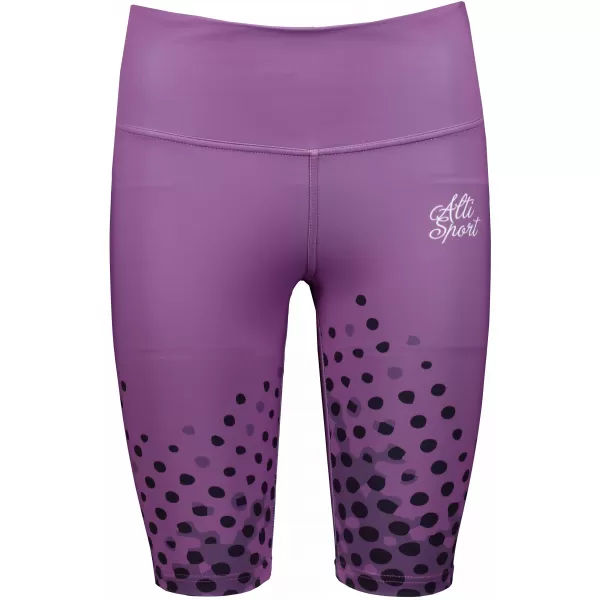  Dámské legíny nad kolena premium ALTISPORT VOJ/ALW109LEG02 FIALOVÁ 
