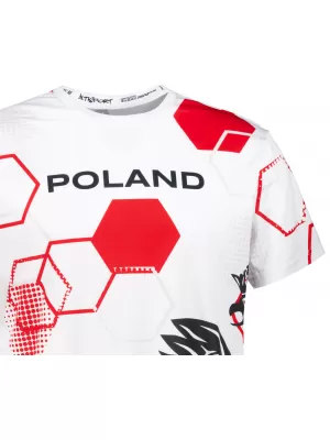 Pánské funkční triko premium ALTISPORT VOJ/ALM036PL/TR01 HEXA-WHT