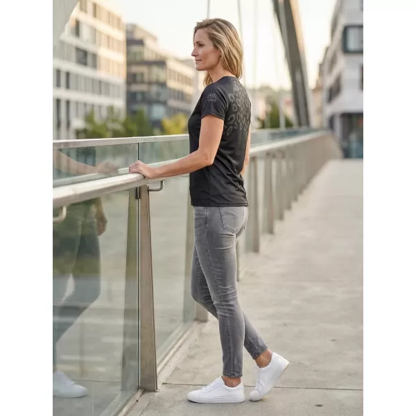  Dámské funkční triko premium ALTISPORT VOJ/ALW047TR01 ČERNÁ 