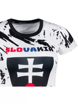 Dámské funkční triko premium ALTISPORT VOJ/ALW036SL/TR01 ABSTRAKCE