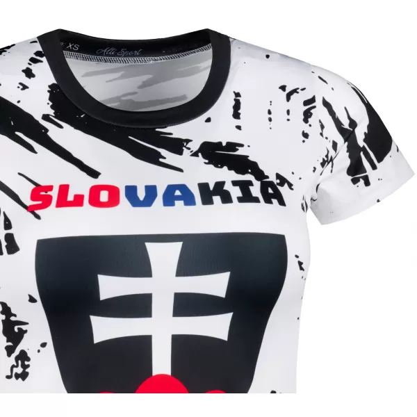  Dámské funkční triko premium ALTISPORT VOJ/ALW036SL/TR01 ABSTRAKCE 