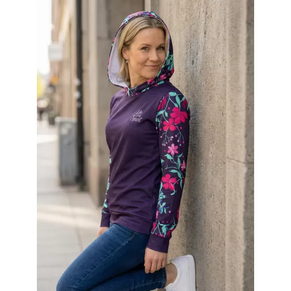  Dámská funkční mikina premium ALTISPORT VOJ/ALW063MI01 FUCHSIOVÁ 