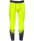 Pánské sportovní legíny dlouhé premium ALTISPORT VOJ/ALM109LEG01 FLUO YELLOW