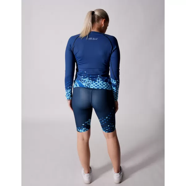  Dámské funkční triko s dlouhým rukávem premium ALTISPORT VOJ/ALW109TR03 KRÁLOVSKÁ MODRÁ 