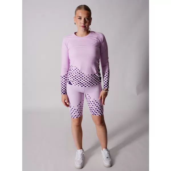  Dámské funkční triko s dlouhým rukávem premium ALTISPORT VOJ/ALW109TR03 LILA 