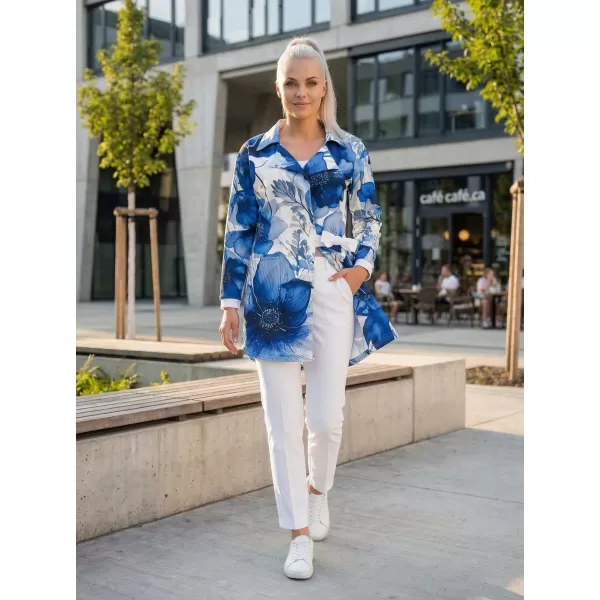  Dámké sako premium ALTISPORT VOJ/ALW102MI05 NAVY/BÍLÁ 