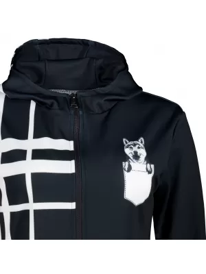 Dámská funkční mikina na zip premium ALTISPORT VOJ/ALW098MI02 SHIBA