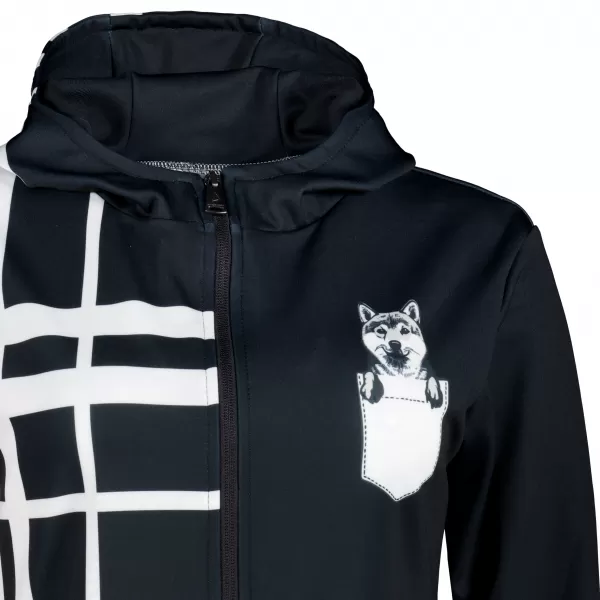  Dámská funkční mikina na zip premium ALTISPORT VOJ/ALW098MI02 SHIBA 
