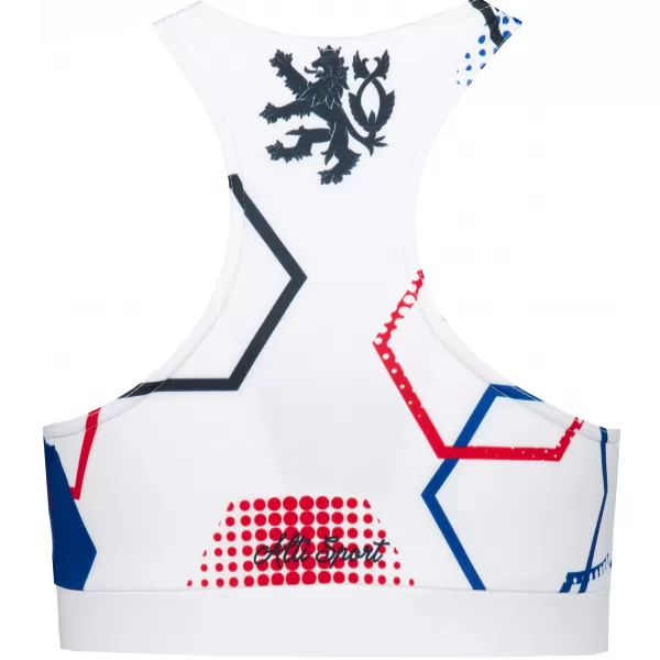  Dámská funkční sportovní podprsenka premium ALTISPORT VOJ/ALW036POD01 HEXA BÍLÁ 