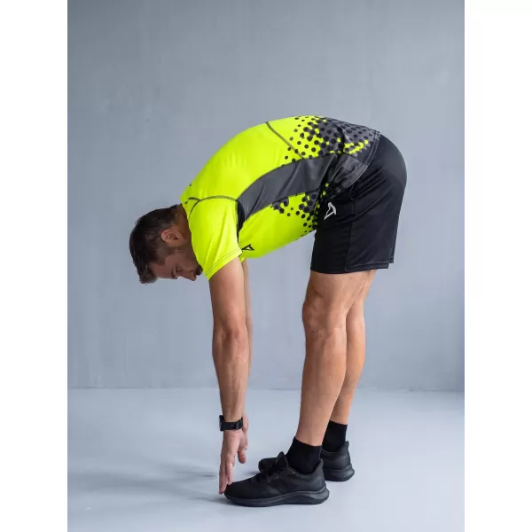  Pánské funkční kompresní triko premium ALTISPORT VOJ/ALM109TR04 FLUO YELLOW 