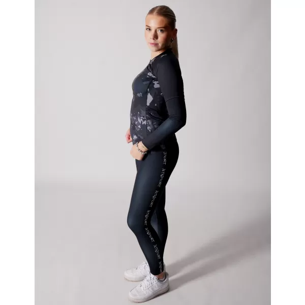  Dámské funkční triko s dlouhým rukávem premium ALTISPORT VOJ/ALW110TR03 ČERNÁ 