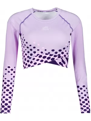 Dámský funkční crop top premium ALTISPORT VOJ/ALW109TR04 LILA