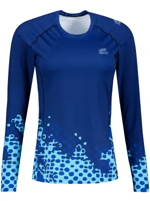 Dámské funkční triko s dlouhým rukávem premium ALTISPORT VOJ/ALW109TR03 KRÁLOVSKÁ MODRÁ