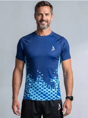Pánské funkční kompresní triko premium ALTISPORT VOJ/ALM109TR04 KRÁLOVSKY MODRÁ