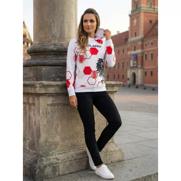  Dámská funkční mikina premium ALTISPORT VOJ/ALW036PL/MI01 HEXA-WHT 