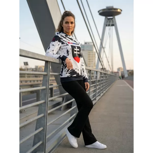  Dámská funkční mikina premium ALTISPORT VOJ/ALW036SL/MI01 ABSTRAKCE 