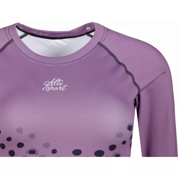  Dámský funkční crop top premium ALTISPORT VOJ/ALW109TR04 FIALOVÁ 