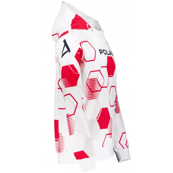  Pánská funkční mikina premium ALTISPORT VOJ/ALM036PL/MI01 HEXA-WHT 