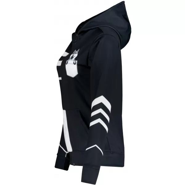  Dámská funkční mikina na zip premium ALTISPORT VOJ/ALW098MI02 SHIBA 