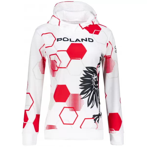  Dámská funkční mikina premium ALTISPORT VOJ/ALW036PL/MI01 HEXA-WHT 