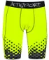 Pánské sportovní legíny nad kolena premium ALTISPORT VOJ/ALM109LEG02 FLUO YELLOW