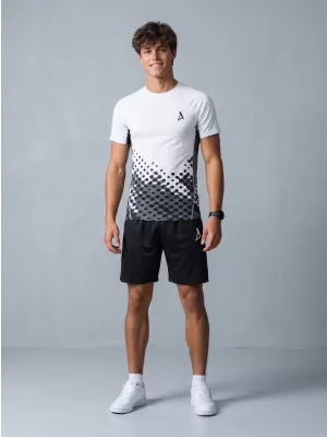 Pánské funkční kompresní triko premium ALTISPORT VOJ/ALM109TR04 BÍLÁ