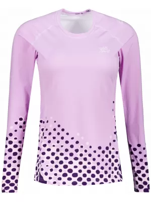 Dámské funkční triko s dlouhým rukávem premium ALTISPORT VOJ/ALW109TR03 LILA
