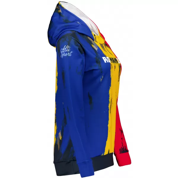  Dámská funkční mikina premium ALTISPORT VOJ/ALW036RO/MI01 SMOUHY 