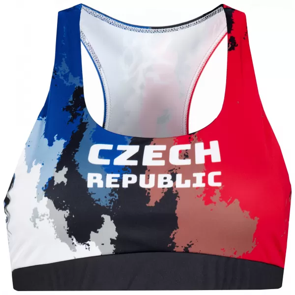 Dámská funkční sportovní podprsenka premium ALTISPORT VOJ/ALW036POD01 ŠMOUHY 