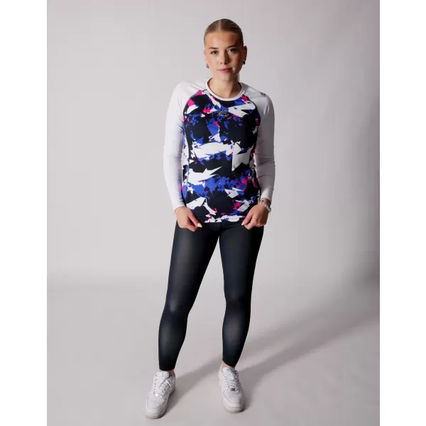  Dámské funkční triko s dlouhým rukávem premium ALTISPORT VOJ/ALW110TR03 FIALOVOBÍLÁ 