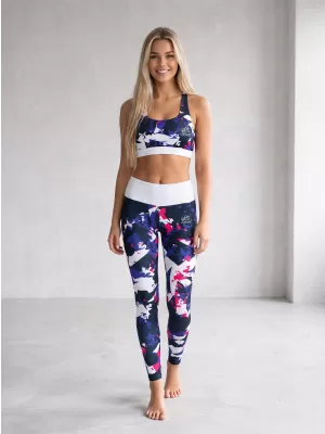 Dámská funkční sportovní podprsenka premium ALTISPORT VOJ/ALW110POD01 FIALOVOBÍLÁ