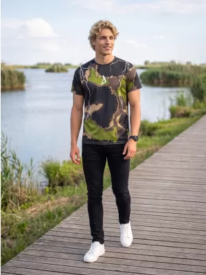 Pánské funkční triko premium ALTISPORT VOJ/ALM113TR01 MILITARY