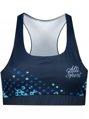 Dámská funkční sportovní podprsenka premium ALTISPORT VOJ/ALW109POD01 KRÁLOVSKÁ MODRÁ